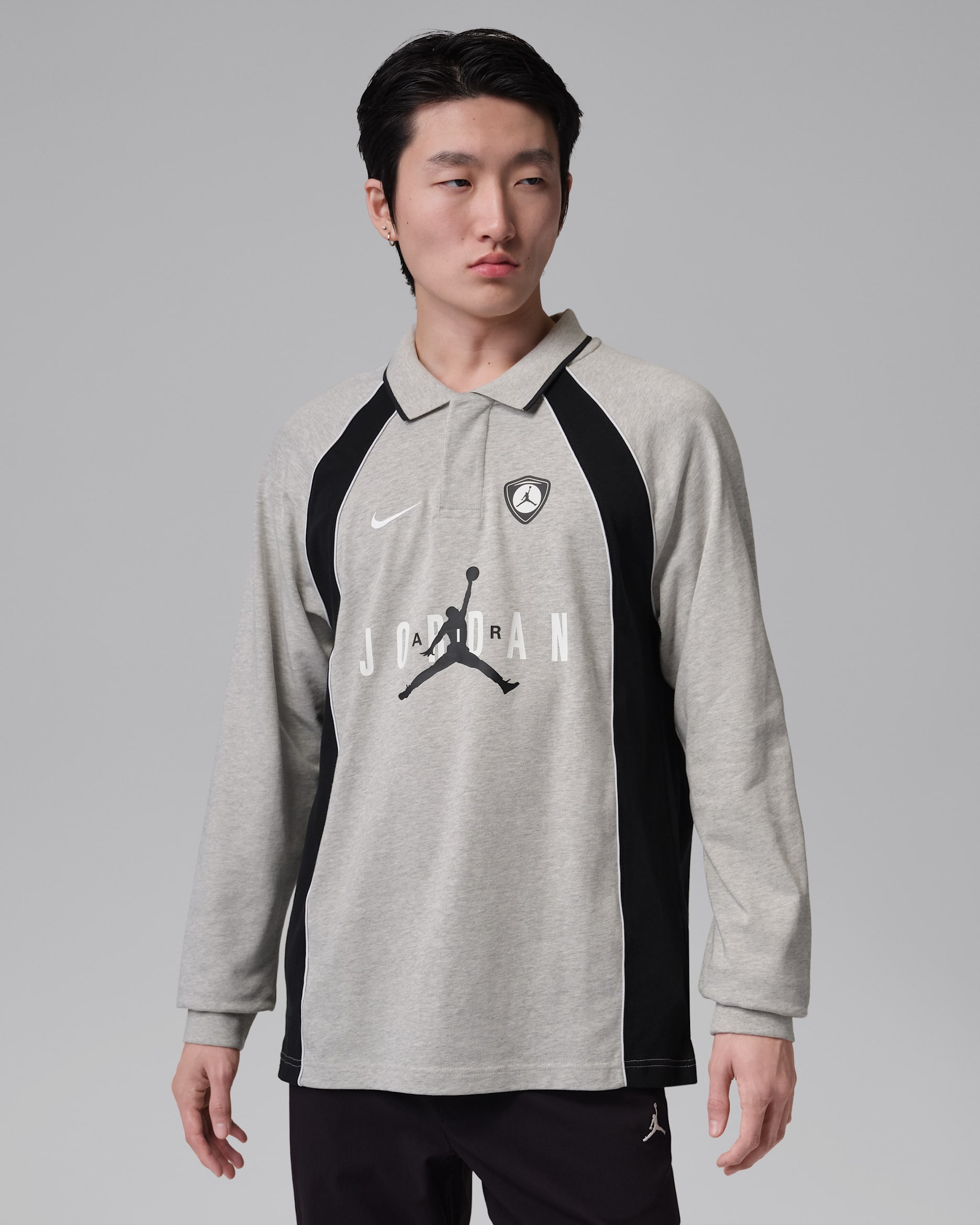 Jordan Flight Men's Long-Sleeve Polo Jersey. Nike.com
